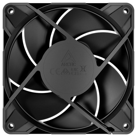 Arctic P12 Pro PST Számítógépház ventilátor Fekete 4. kép