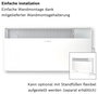 Bosch Home Comfort HC4000-25 Konvektor 2500 W Fehér 5. bélyegkép