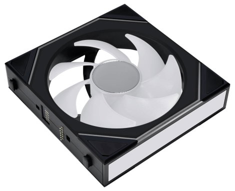 Lian Li UNI FAN SL-INF Számítógépház ventilátor Fekete (Sz x Ma x Mé) 120 x 28 x 122 mm 3. kép