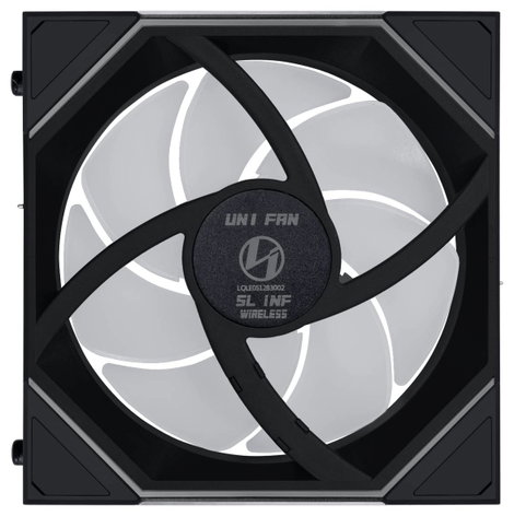 Lian Li UNI FAN SL-INF Számítógépház ventilátor Fekete (Sz x Ma x Mé) 120 x 28 x 122 mm 6. kép