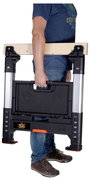 KETER 257188 Fűrészbak Állítható magasság, Kihajtható 1360 kg (Sz x Ma x Mé) 71 x 82 x 6.9 cm 7.2 kg 2. bélyegkép