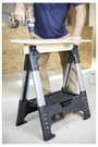 KETER 257188 Fűrészbak Állítható magasság, Kihajtható 1360 kg (Sz x Ma x Mé) 71 x 82 x 6.9 cm 7.2 kg 7. bélyegkép