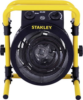 STANLEY SXJH102000E Fűtőventilátor 2000W 20 m² Fekete/sárga