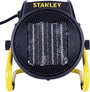 STANLEY SXJH002000E Fűtőtest 2000W 20 m² Fekete/sárga bélyegkép