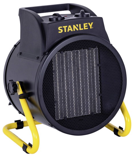 STANLEY SXJH005000E Fűtőtest 5000W 30 m² Fekete/sárga 3. kép