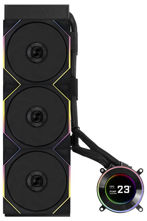 Lian Li HYDROSHIFT II LCD-C 360TL Számítógép vízhűtés 2. kép
