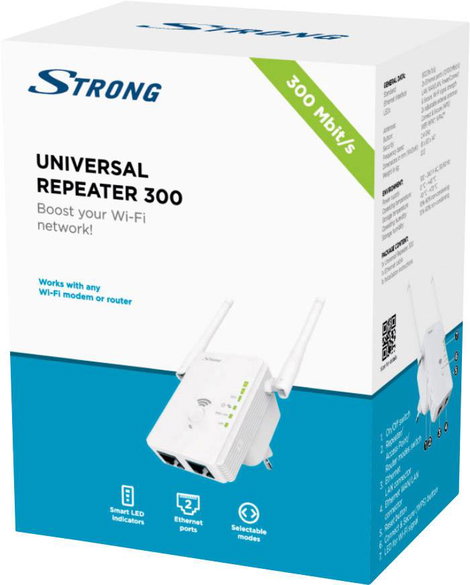 Strong WLAN hatótáv növelő REPEATER 300V2 Z2635 300 MBit/s 7. kép