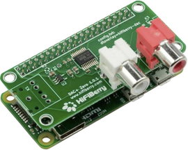 HiFiBerry DAC+ Zero Raspberry Pi® hangkártya Alkalmas: Raspberry Pi® Zero