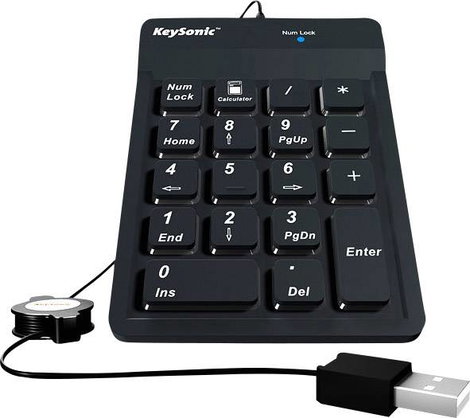 Gumi billentyűzet, Keysonic ACK-118 BK 2. kép