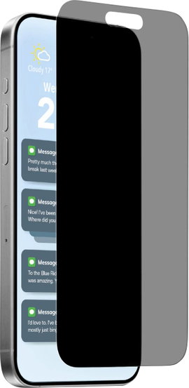 Puro Kijelzővédő üveg belátás védelemmel Apple iPhone Air 1 db PUSDGPRIPHONE1766