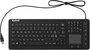 Keysonic KSK-6231 INEL (CH) USB Billentyűzet svájci, QWERTZ Fekete Szilikon membrán, Vízálló (IPX7), bélyegkép
