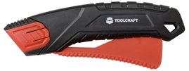 TOOLCRAFT TO-10284078 Szuperbiztonságos 164 mm-es fogómarkolatú kés 1 db