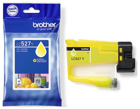 Brother Tinta Brother LC527Y - Gelb - original - Kisse Eredeti Sárga LC527Y 3. kép