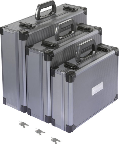 TOOLCRAFT TO-10308366 Univerzális Szerszámos pilótatáska, tartalom nélkül 3 részes (H x Sz x Ma) 44.