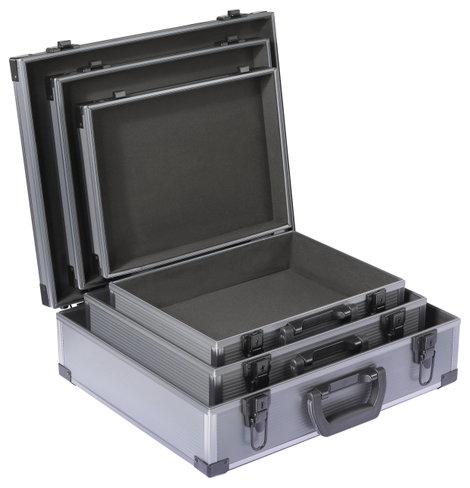 TOOLCRAFT TO-10308366 Univerzális Szerszámos pilótatáska, tartalom nélkül 3 részes (H x Sz x Ma) 44. 2. kép