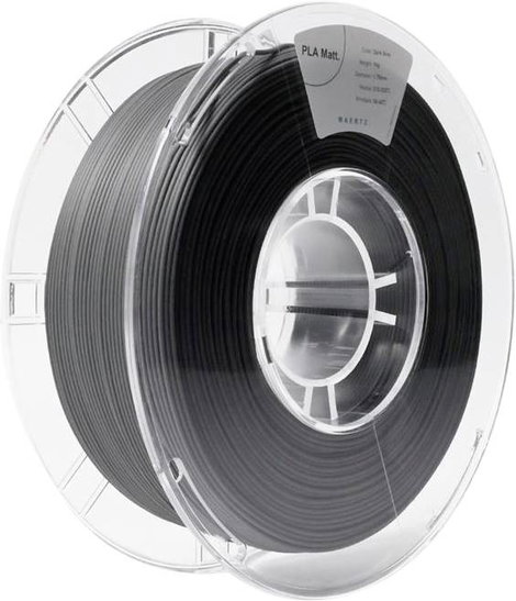 Maertz PMMA-1012-004 PMMA-1012-004 3D nyomtatószál PLA matt Matt 1.75 mm 1000 g Sötétszürke 1 db