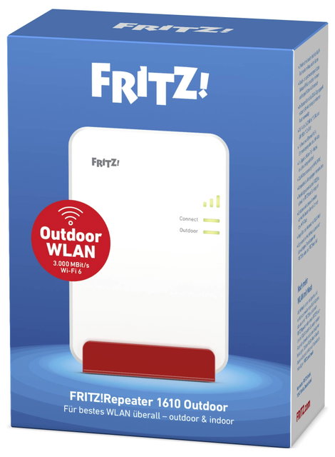 AVM WiFi 6 hatótávnövelő FRITZ!Repeater 1610 Outdoor 20003161 4. kép