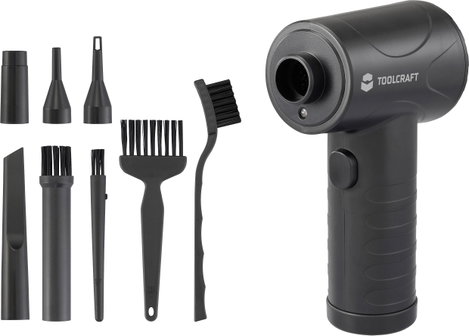 TOOLCRAFTAkkus porfúvó5 V