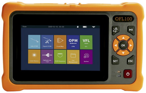 Üvegszál ellenőrző készülék 55501334 Tempo Communications OFL100 OTDR