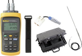 Fluke Calibration 1524-P3-256 Referencia hőmérő -200 - +2315 °C Érzékelő típus PRT, Precíziós termis