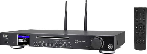 Renkforce RF-DAB-IR1702 CD-s internetrádió DAB+, FM, Internet CD, Bluetooth®, DLNA, WLAN, Internetrá