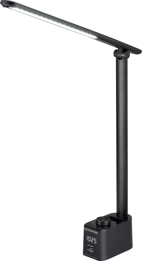 Sygonix SY-6770690 LED-es íróasztali lámpa LED LED EEK: F (A - G) Fekete