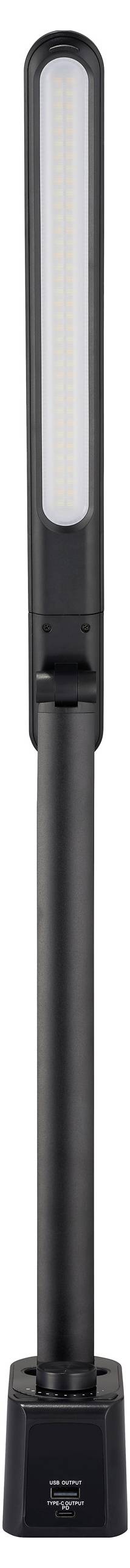 Sygonix SY-6770690 LED-es íróasztali lámpa LED LED EEK: F (A - G) Fekete 2. kép