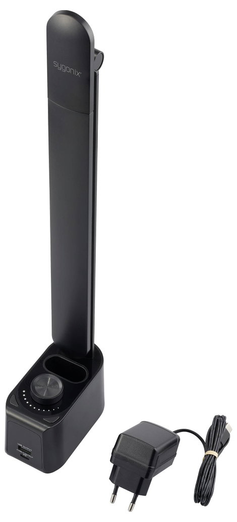 Sygonix SY-6770690 LED-es íróasztali lámpa LED LED EEK: F (A - G) Fekete 6. kép