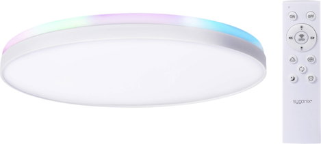 Sygonix SY-6779492 LED-es mennyezeti lámpa LED LED EEK: F (A - G) 16.8 W Fehér