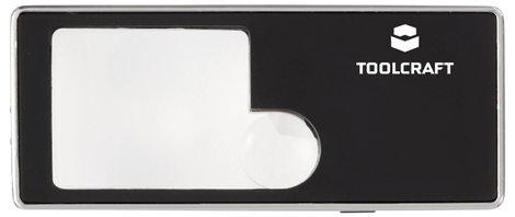 TOOLCRAFT TO-10283190 Kézi nagyító LED-es világítással Nagyítási tényező: 3 x, 10 x Lencseméret: (Ø) 5. kép
