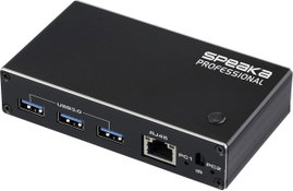 SpeaKa Professional HDMI 2.1 Slim KVM 2X1 USB3.0 +IR, Black HDMI switch HDMI 3840 x 2160 Pixel