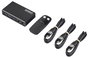 SpeaKa Professional HDMI 2.1 Slim KVM 2X1 USB3.0 +IR, Black HDMI switch HDMI 3840 x 2160 Pixel 5. bélyegkép
