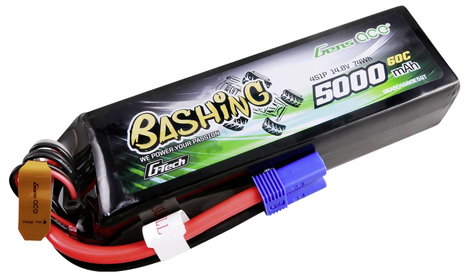 Gens ace Akkucsomag, LiPo 14.8 V 5000 mAh Tömb EC5 2. kép