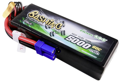 Gens ace Akkucsomag, LiPo 14.8 V 5000 mAh Tömb EC5 3. kép