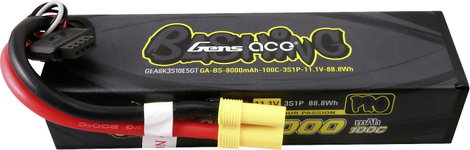 Gens ace Adó akku, LiPo 11.1 V 8000 mAh Keménydoboz EC5