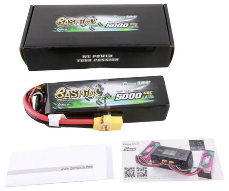 Gens ace Akkucsomag, LiPo 14.8 V 5000 mAh Tömb XT90 5. kép