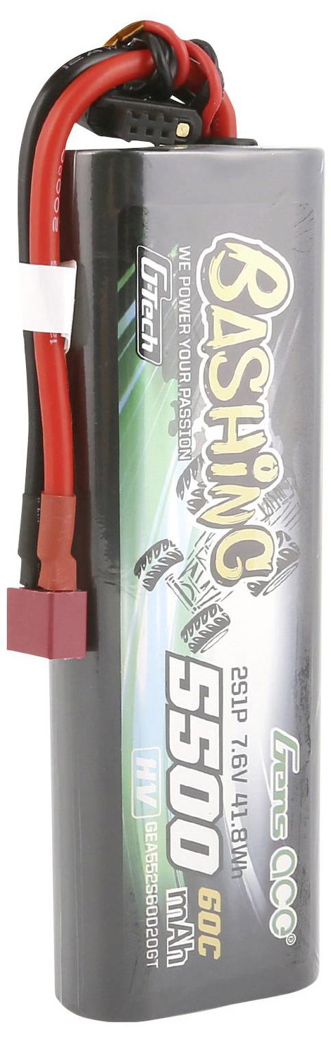 Gens ace Akkucsomag, LiPo 7.6 V 5500 mAh Keménydoboz T-dugó 4. kép