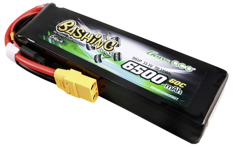 Gens ace Akkucsomag, LiPo 11.1 V 6500 mAh Keménydoboz XT90 2. kép