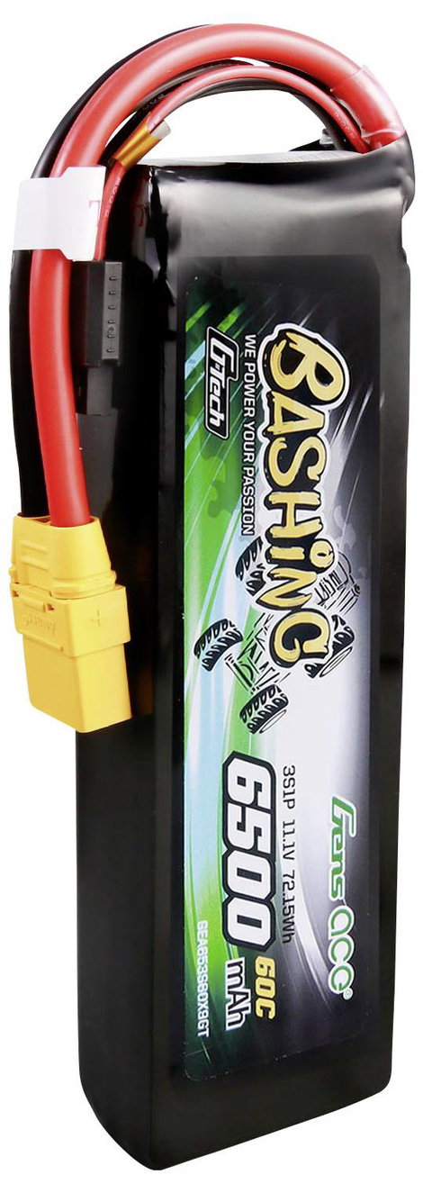 Gens ace Akkucsomag, LiPo 11.1 V 6500 mAh Keménydoboz XT90 4. kép