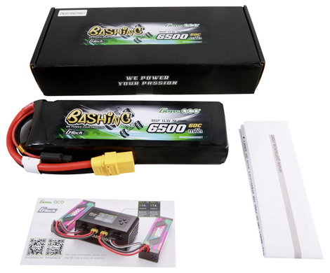 Gens ace Akkucsomag, LiPo 11.1 V 6500 mAh Keménydoboz XT90 5. kép