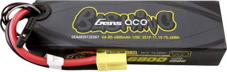 Gens ace Akkucsomag, LiPo 11.1 V 6800 mAh Keménydoboz EC5