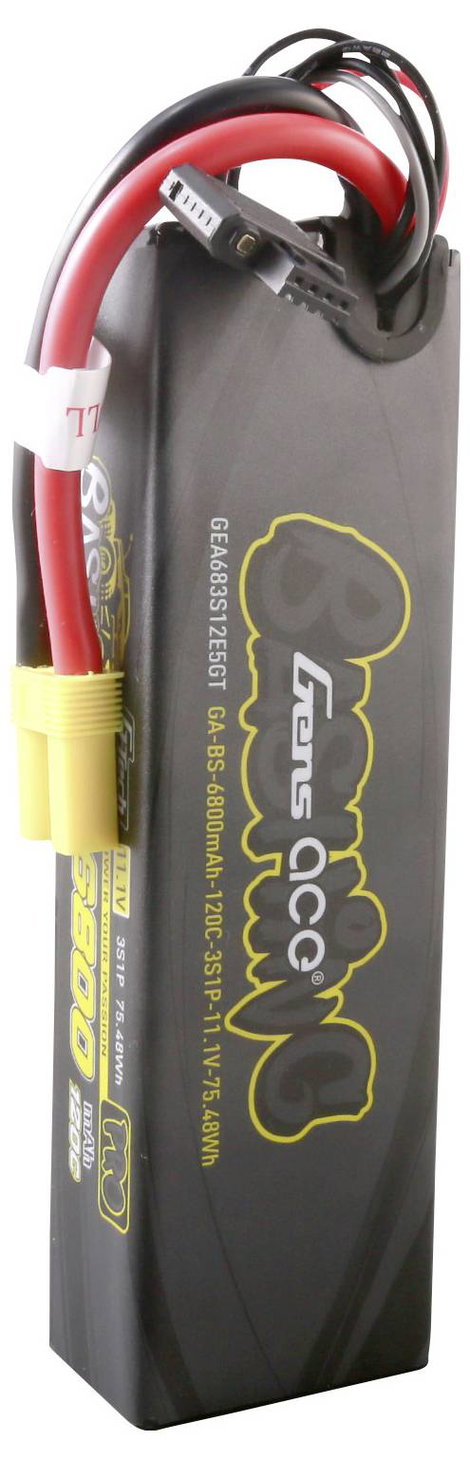 Gens ace Akkucsomag, LiPo 11.1 V 6800 mAh Keménydoboz EC5 4. kép
