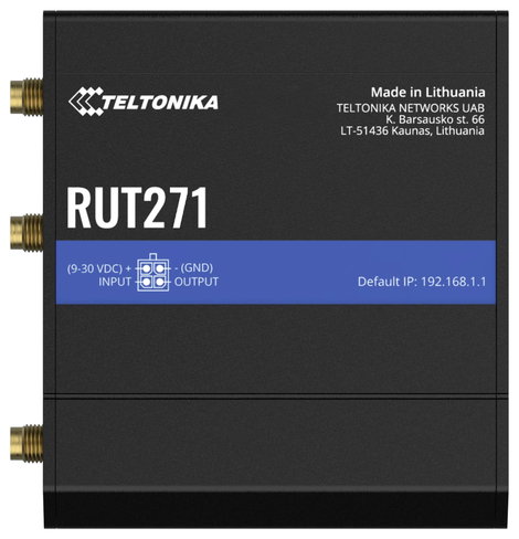 Teltonika RUT271 Router Beépített modem: 5G 3. kép