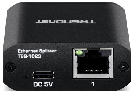 TrendNet TEG-102S Ethernet switch 2. kép