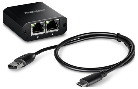 TrendNet TEG-102S Ethernet switch 4. kép