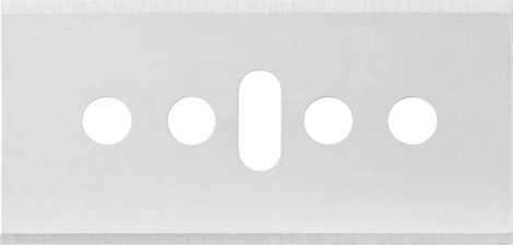 TOOLCRAFT TO-10354668 TRAPÉZ PENGÉT 38 10 db