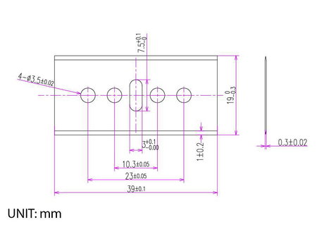 TOOLCRAFT TO-10354668 TRAPÉZ PENGÉT 38 10 db 5. kép