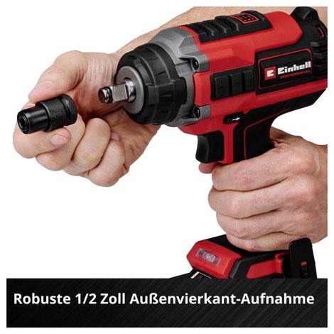 Einhell Professional IMPAXXO 18/450 4510074 Akkus ütvecsavarozó 450 Nm 18 V Vele szállított akkuk sz 4. kép