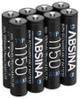 Absina Mikroakku NiMH 1.2 V 8 db bélyegkép