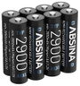 Absina Ceruzaakku NiMH 1.2 V 8 db bélyegkép